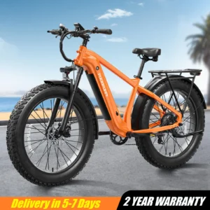 PUCKIPUPPY Beagle II Electric Bike for Adults with 960W Peak 26" Fat Tire Electric Mountain Bike 48V 15AH Ebike 2-Year Warranty