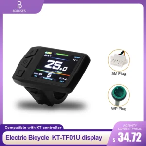 KT Ebike Display New TF01U Intelligent Colorful Display With USB 24V36V48V Kunteng Display
