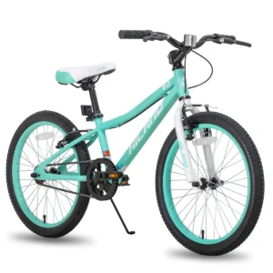 Hiland 20 Inch Kids Mountain Bike for Boys, Girls, Single Speed Kids Bicycles with Dual Handbrakes and Kickstand ﻿