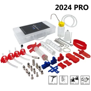 2024 Pro Bicycle Hydraulic Disc Brake Oil Bleed Kit For SHIMANO,SRAM,Avid,Series MTB Road Bike Brake Repair Tools
