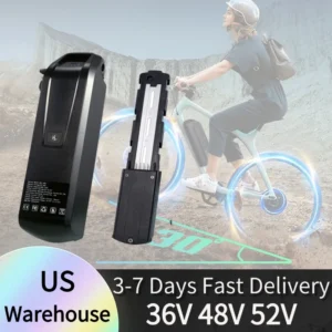 36V 48V 52V Hailong Ebike Battery with Charger Full Capacity 10Ah 15Ah 20Ah Powerful 18650 Lithium Battery Pack Free Shipping