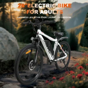 BAOLUJIE S1 Electric bicycle 500W Motor 36V15Ah battery City Commuter Electric Bike 26inch tireall terrain E-bike