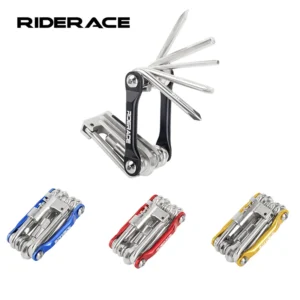 RIDERACE Bicycle MultiTool 11 in 1 Portable Steel Hex Allen Wrench Bike Chain Breaker Splitter Cutter Screwdriver Repair Tools