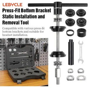 LEBYCLE Bike Bottom Bracket Install Tool Bike Headset Removal Tool For Install Bike 24mm 30mm BB86 BB30 BB92 Bottom Bracket Tool
