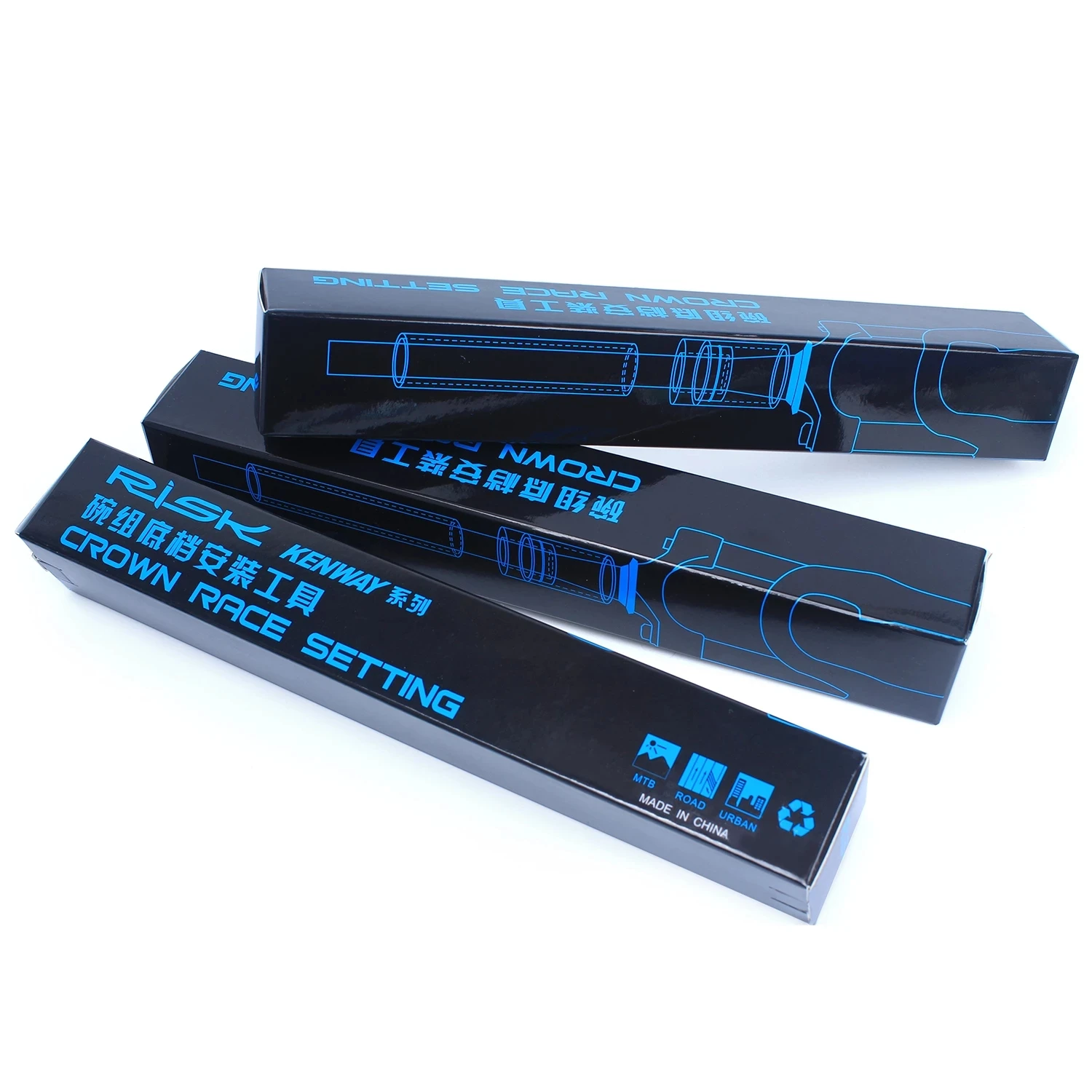 1Set Bicycle Front Fork Crown Installation Tool Bike Headset Race Tool Anti- Slip Setting System Extension for 28.6mm 1.5 1.25 F - Image 6