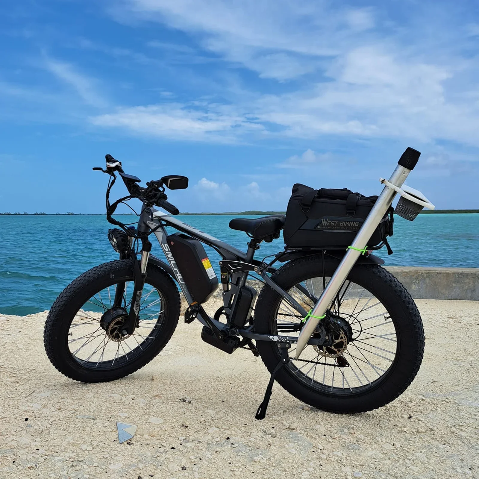 2000W Dual Motor Electric Mountain Bicycle 48V 22.4AH Full Suspension City Road Ebike 26" Fat Tire E Bike V3 MTB Velo - Image 4